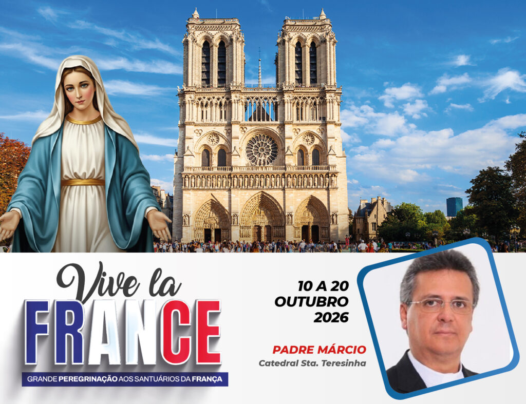 Peregrinação a França com Pe. Márcio