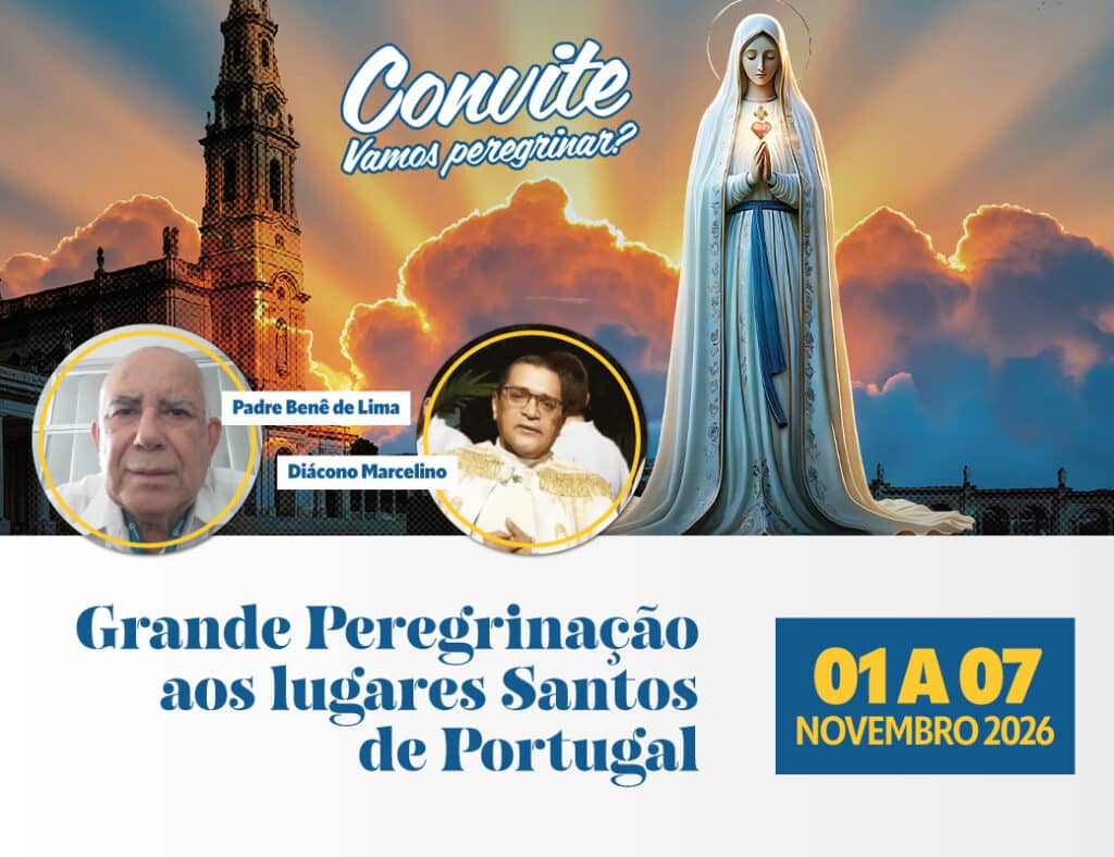 Peregrinação a Portugal com Pe. Benê e Diácono Marcelino