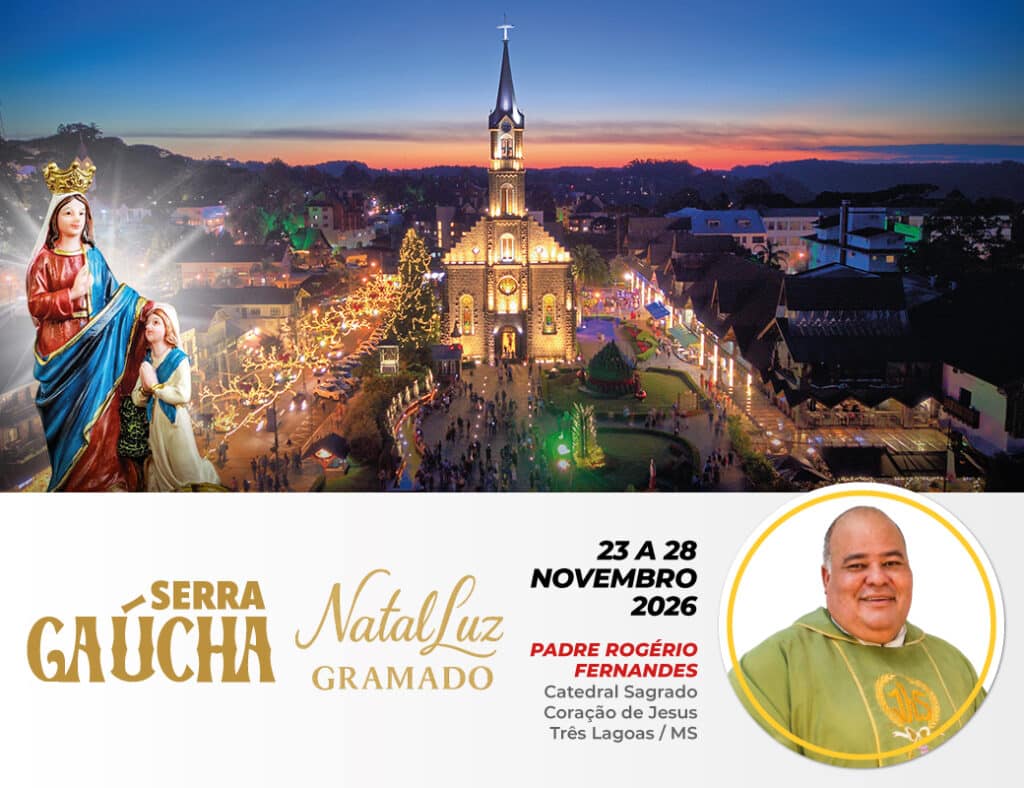 Peregrinação a Serra Gaúcha com Pe. Rogério