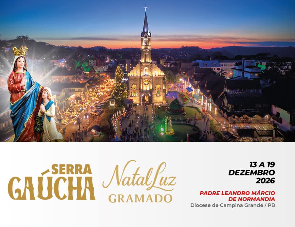 Peregrinação a Serra Gaúcha com Pe. Leandro Márcio