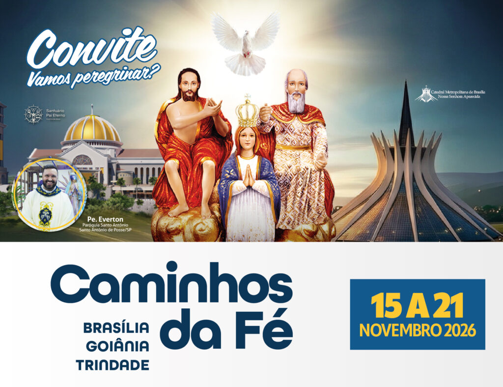 Peregrinação aos Caminhos de Fé com Pe. Everton