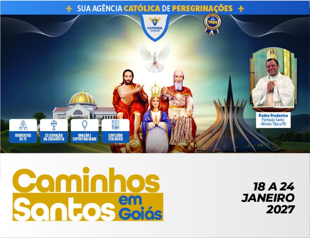 Peregrinação aos Caminhos da Fé em Goiás com Pe. Frederico